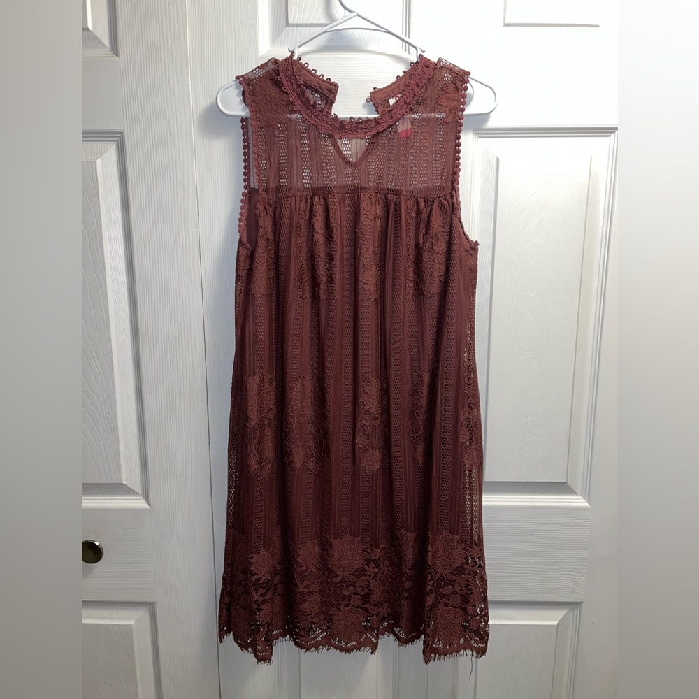 Purple Boho Style Dress